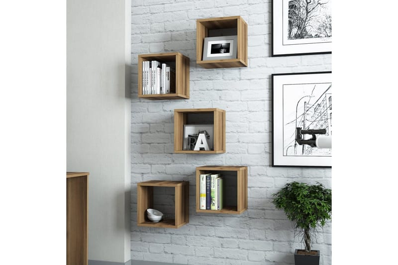 Hovdane Vägghylla 30 cm - Brun - Förvaring - Köksförvaring - Kökshylla