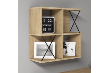 Hovdane Vägghylla 60 cm - Brun/Svart - Förvaring - Köksförvaring - Kökshylla