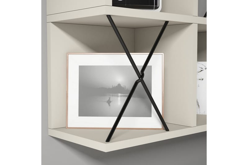 Hovdane Vägghylla 60 cm - Brun/Svart - Förvaring - Köksförvaring - Kökshylla