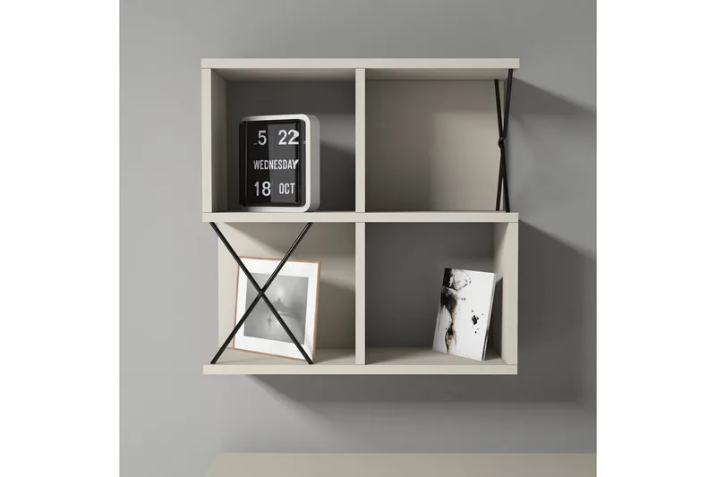 Hovdane Vägghylla 60 cm - Brun/Svart - Förvaring - Köksförvaring - Kökshylla