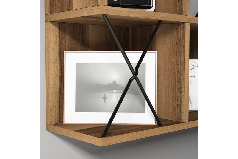 Hovdane Vägghylla 60 cm - Brun/Svart - Förvaring - Köksförvaring - Kökshylla