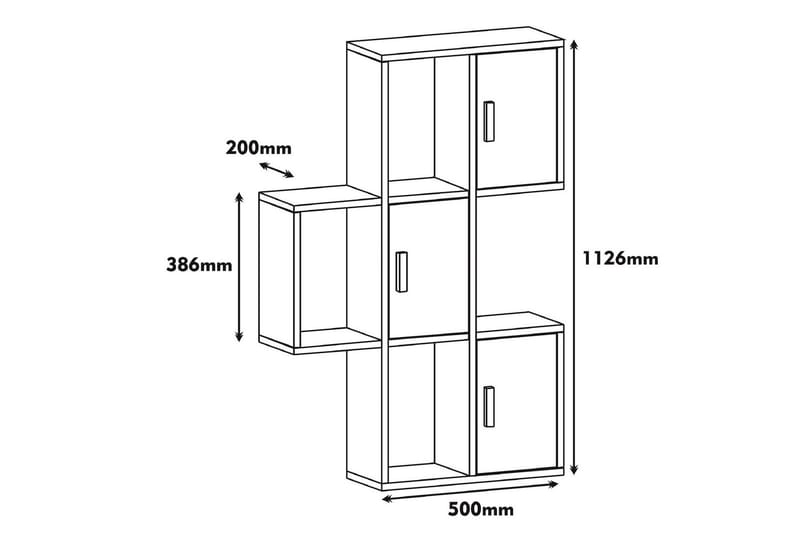 Hovdane Vägghylla 75 cm - Brun - Förvaring - Köksförvaring - Kökshylla