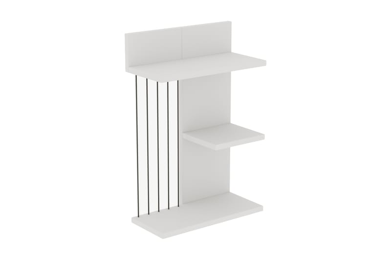 JAENNIS Vägghylla 40x19 cm Vit - Förvaring - Köksförvaring - Kökshylla