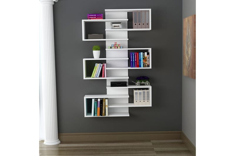 Karber Bokhylla 75 cm - Vit - Förvaring - Köksförvaring - Kökshylla