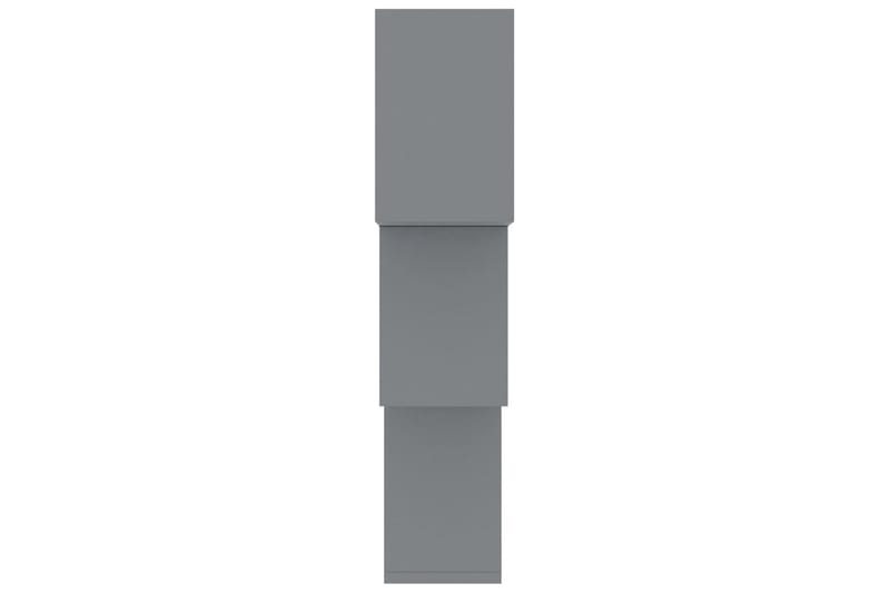 Kubhyllor grå 84,5x15x27 cm spånskiva - Grå - Kökshylla - Vägghylla