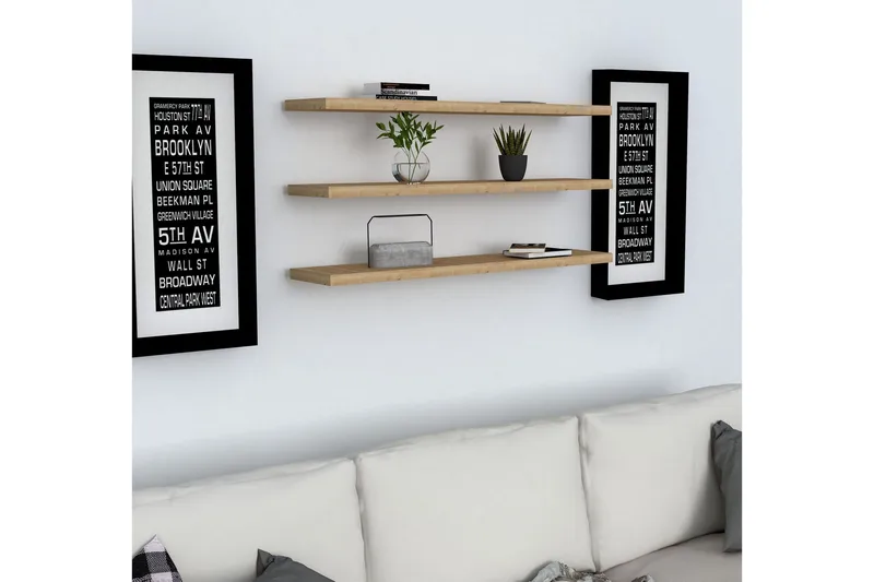 Lakasha Vägghylla 2 cm - Blå - Förvaring - Köksförvaring - Kökshylla