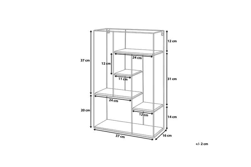 Laurel Vägghylla 37 cm - Trä/Natur - Förvaring - Köksförvaring - Kökshylla