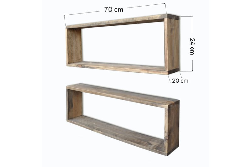 LESPALME hyllor 2-pack Trä - Trä - Förvaring - Köksförvaring - Kökshylla