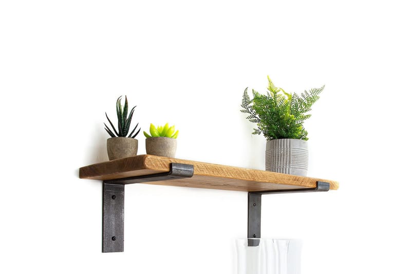 Lilamae Vägghylla 60 cm - Svart/Valnöt - Förvaring - Köksförvaring - Kökshylla