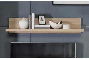 Loannia Vägghylla 22x120 cm - Brun - Förvaring - Köksförvaring - Kökshylla