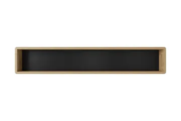 Louetta Vägghylla 150 cm - Brun/Svart - Förvaring - Köksförvaring - Kökshylla