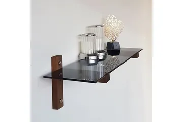 Michaelchristop Vägghylla 85 cm - Valnöt - Förvaring - Köksförvaring - Kökshylla