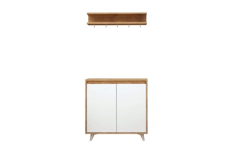Mod Design Skänk/Hatthylla - Trä/Vit - Möbler - Hall & entré - Möbelset för hall & entré