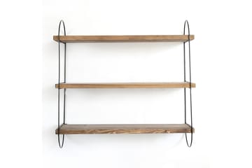 Nealhouse Vägghylla 60 cm - Valnöt/Svart - Förvaring - Köksförvaring - Kökshylla