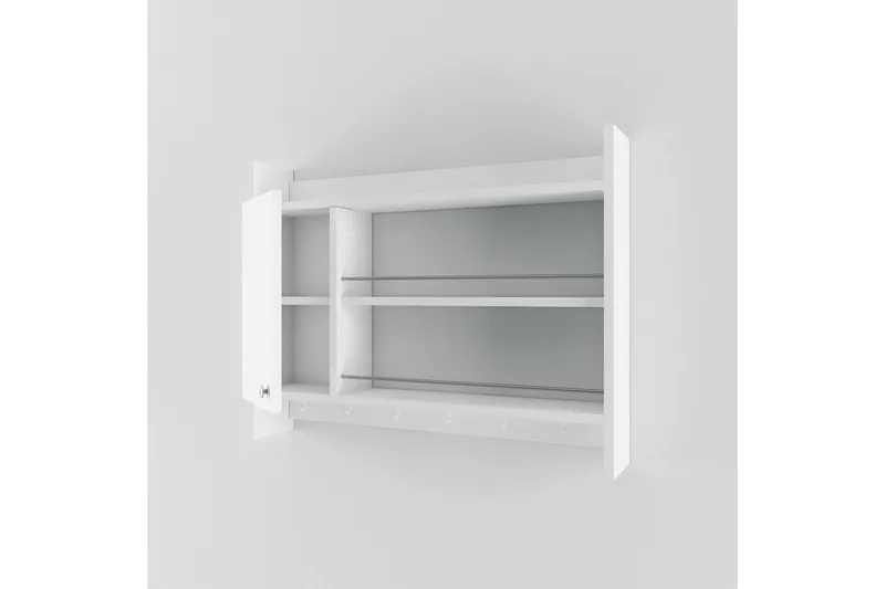 Nivillac Kryddhylla 85x15 cm - Vit - Förvaring - Köksförvaring - Kökshylla