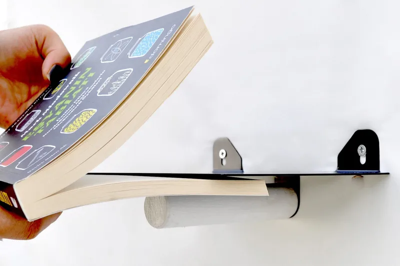 Noke Vägghylla 21 cm - Svart/Vit - Förvaring - Köksförvaring - Kökshylla