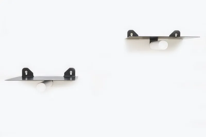 Noke Vägghylla 21 cm - Svart/Vit - Förvaring - Köksförvaring - Kökshylla