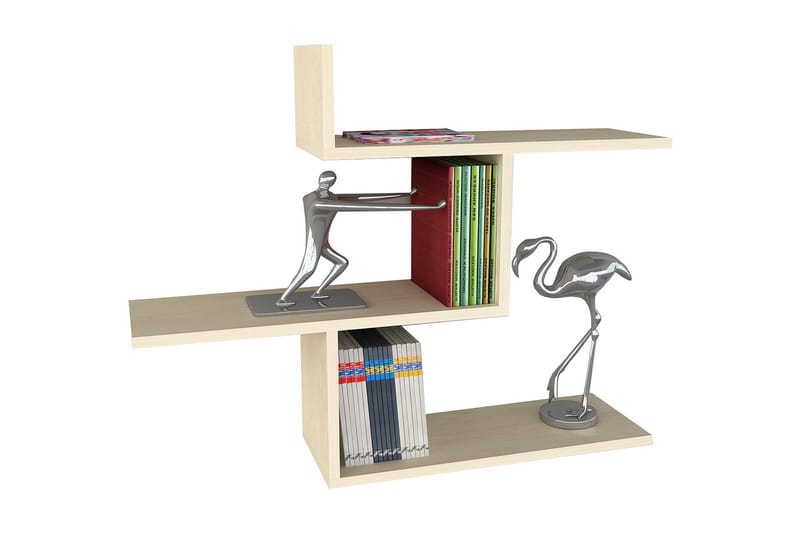 OBINE Vägghylla Trä, Trä