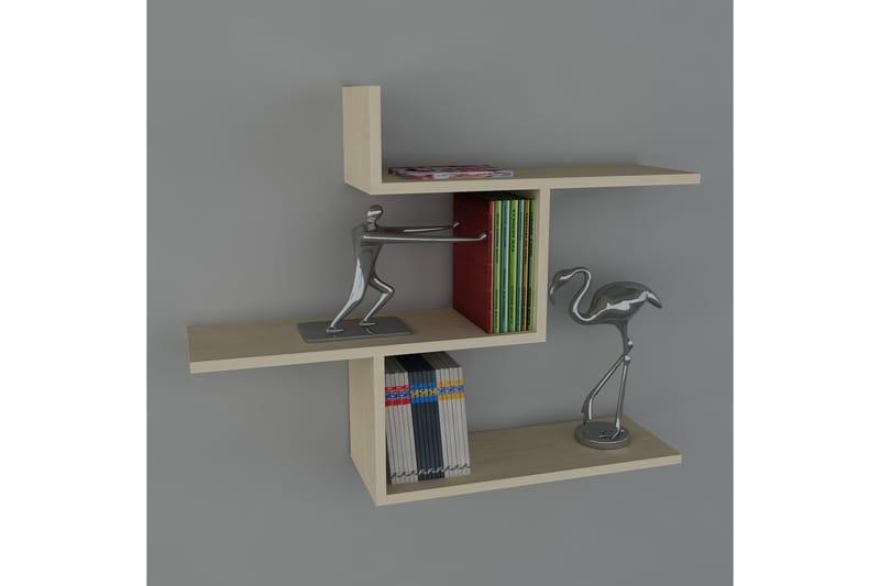 OBINE Vägghylla Trä - Trä - Förvaring - Köksförvaring - Kökshylla