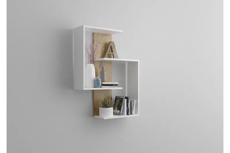 Prabhat Vägghylla 44 cm - Brun - Förvaring - Köksförvaring - Kökshylla