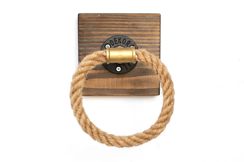 Pukkuri Förvaringsmöbel 14 cm - Brun - Möbler - Tillbehör & accessoarer - Badrumstillbehör - Handdukshängare