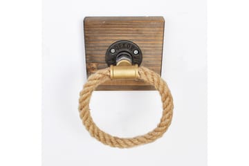 Pukkuri Förvaringsmöbel 14 cm - Brun - Möbler - Tillbehör & accessoarer - Badrumstillbehör - Handdukshängare