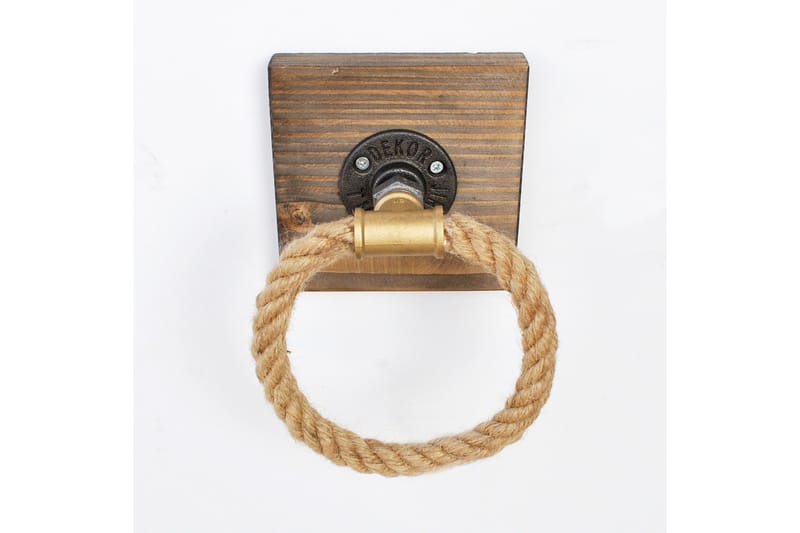 Pukkuri Förvaringsmöbel 14 cm - Brun - Möbler - Tillbehör & accessoarer - Badrumstillbehör - Handdukshängare