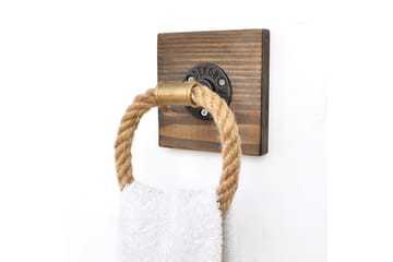 Pukkuri Förvaringsmöbel 14 cm - Brun - Möbler - Tillbehör & accessoarer - Badrumstillbehör - Handdukshängare