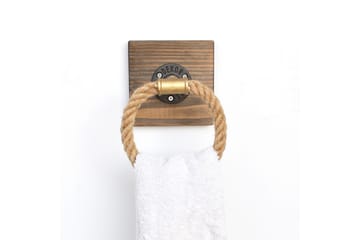 Pukkuri Förvaringsmöbel 14 cm - Brun - Möbler - Tillbehör & accessoarer - Badrumstillbehör - Handdukshängare
