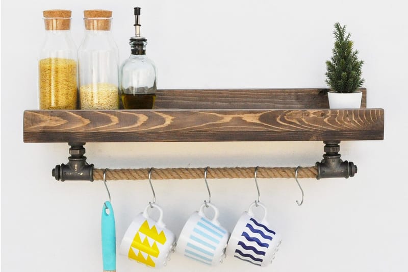 Pukkuri Förvaringsmöbel 60 cm - Svart - Förvaring - Köksförvaring - Kökshylla