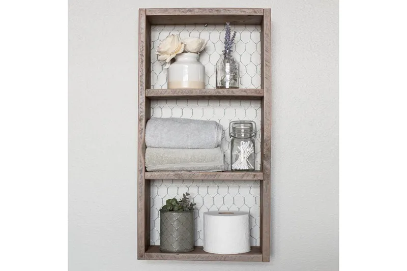 Pukkuri Vägghylla 30 cm - Brun - Förvaring - Köksförvaring - Kökshylla