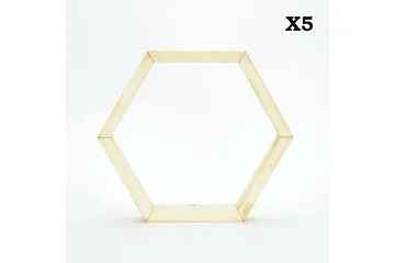 Pukkuri Vägghylla 36 cm - Brun - Förvaring - Köksförvaring - Kökshylla