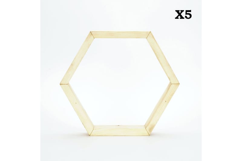 Pukkuri Vägghylla 36 cm - Brun - Förvaring - Köksförvaring - Kökshylla