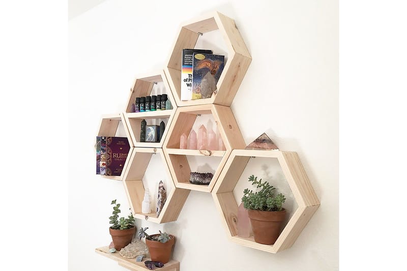 Pukkuri Vägghylla 42 cm - Brun - Förvaring - Köksförvaring - Kökshylla