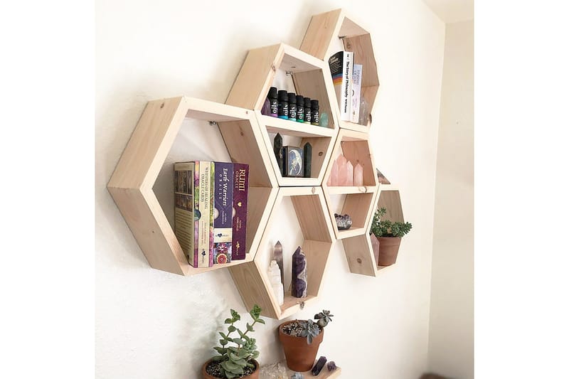 Pukkuri Vägghylla 42 cm - Brun - Förvaring - Köksförvaring - Kökshylla