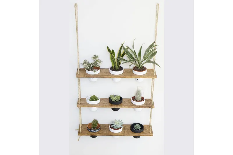 Pukkuri Vägghylla 60 cm - Brun - Förvaring - Köksförvaring - Kökshylla