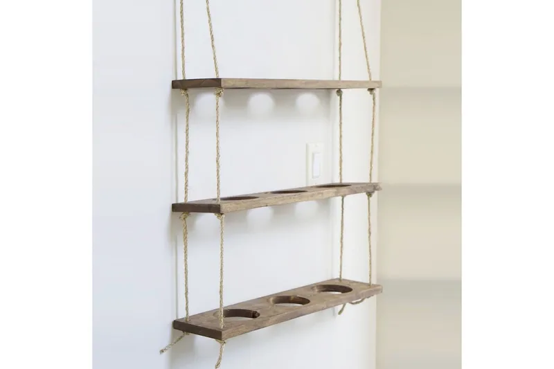 Pukkuri Vägghylla 60 cm - Brun - Förvaring - Köksförvaring - Kökshylla