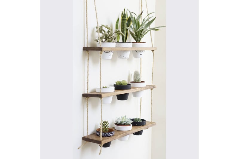 Pukkuri Vägghylla 60 cm - Brun - Förvaring - Köksförvaring - Kökshylla