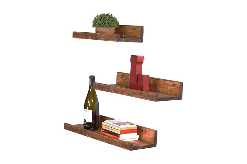 Pukkuri Vägghylla 60 cm - Brun - Förvaring - Köksförvaring - Kökshylla