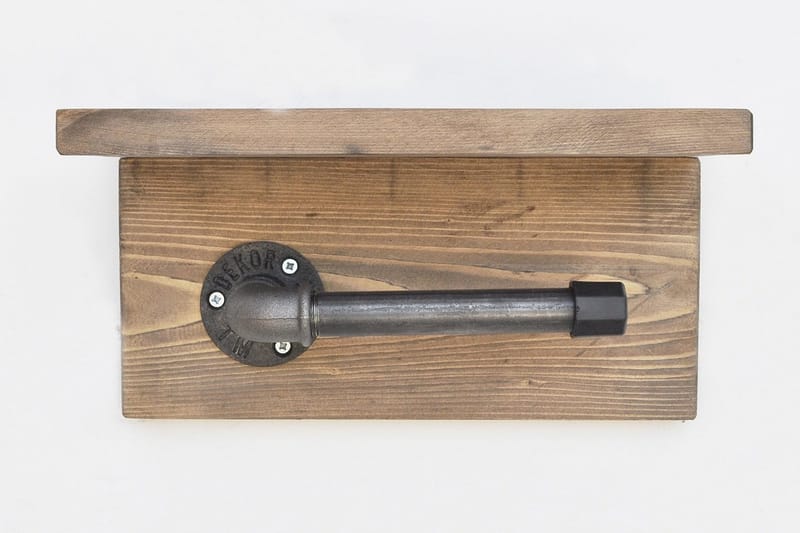 Pukkuri Pappershållare 30 cm - Brun/Svart - Förvaring - Köksförvaring - Kökshylla