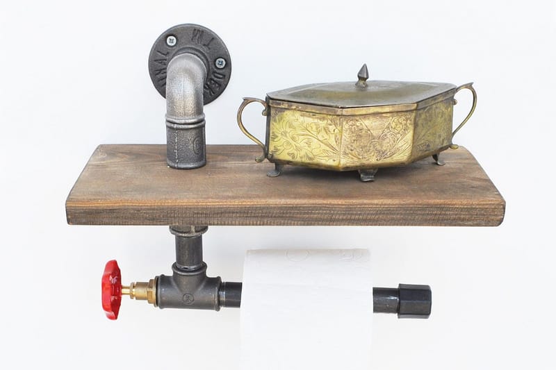 Pukkuri Pappershållare 31 cm - Brun/Svart - Kök & hushåll - Matlagning & bakning - Köksredskap & kökstillbehör - Övriga köksredskap