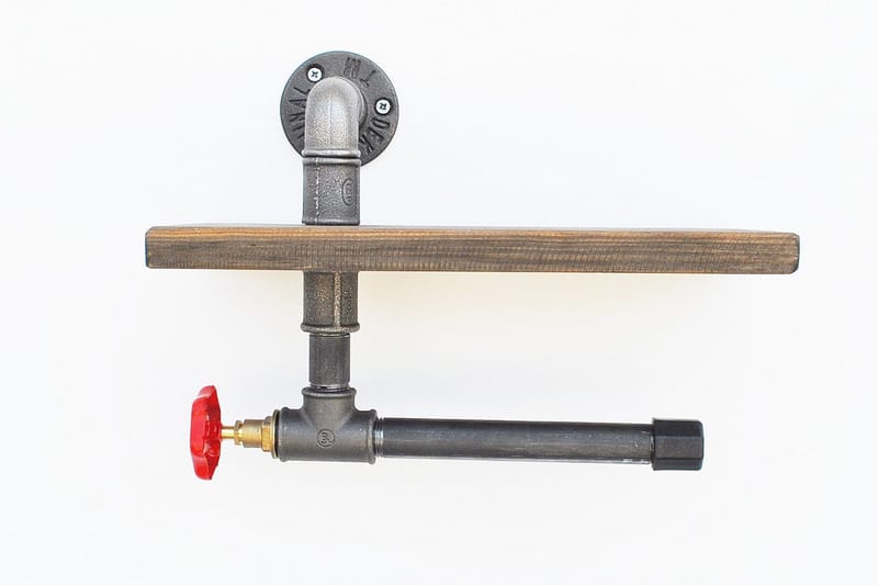 Pukkuri Pappershållare 31 cm - Brun/Svart - Kök & hushåll - Matlagning & bakning - Köksredskap & kökstillbehör - Övriga köksredskap