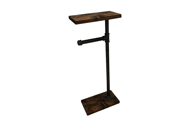 Pukkuri Pappershållare 30 cm, Brun/Svart