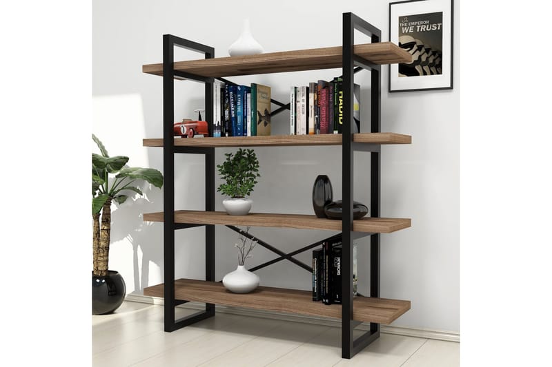 Puqa Design Bokhylla - Valnöt - Förvaring - Köksförvaring - Kökshylla