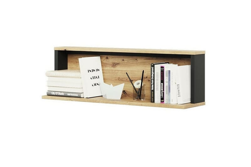 Rathmore Vägghylla 92x22 cm - Svart - Förvaring - Köksförvaring - Kökshylla