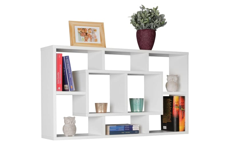 Rhosgoch Vägghylla - Vit - Förvaring - Köksförvaring - Kökshylla