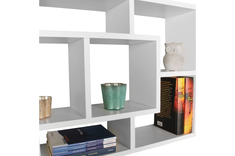 Rhosgoch Vägghylla - Vit - Förvaring - Köksförvaring - Kökshylla