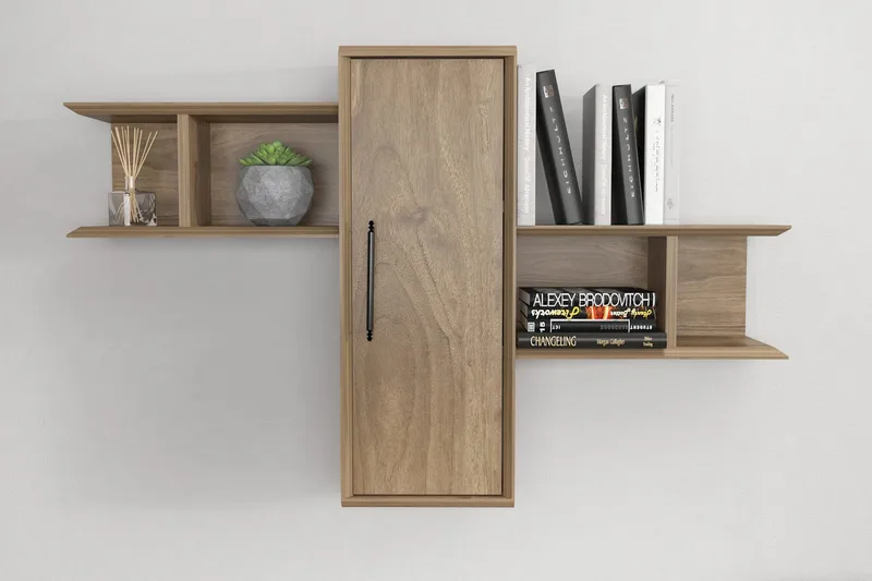 Rinorea Vägghylla 118,6x51,8 cm - Brun - Förvaring - Köksförvaring - Kökshylla