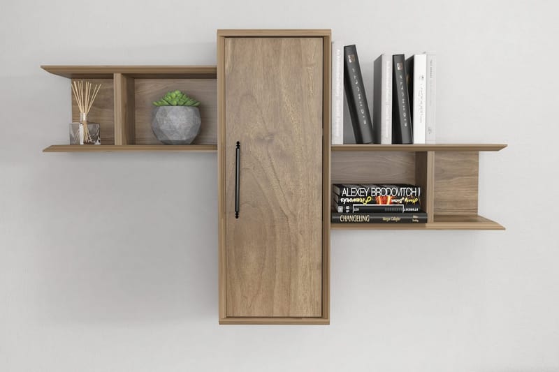 Rinorea Vägghylla 118,6x51,8 cm - Brun - Förvaring - Köksförvaring - Kökshylla