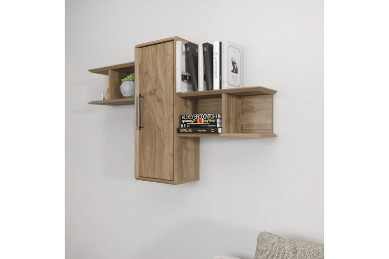Rinorea Vägghylla 118,6x51,8 cm - Brun - Förvaring - Köksförvaring - Kökshylla
